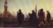 Jean - Leon Gerome Rooftop Prayer oil